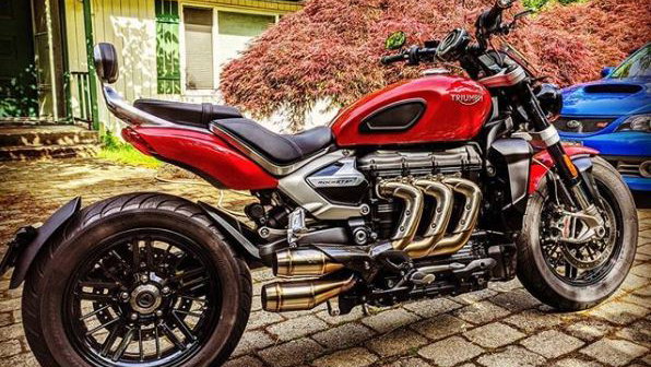 Triumph Rocket 3 Competition Werkes exhaust